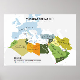 Arabiska Vår Poster