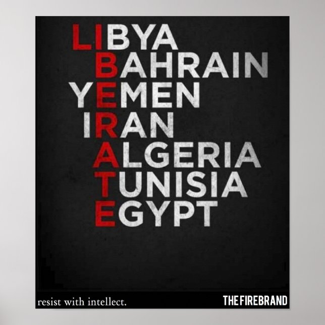 Arabiska Vår Poster (Framsidan)