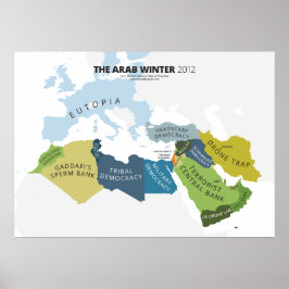 Arabiska vintern poster
