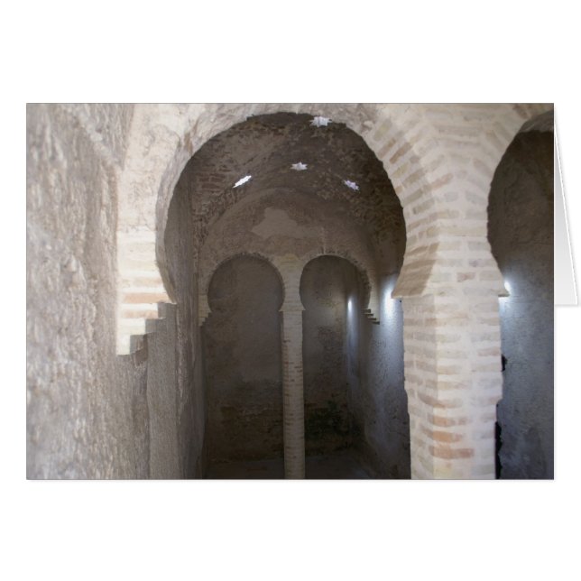 Arabiskabathhouse Hälsningskort (Framsidan Horizontal)