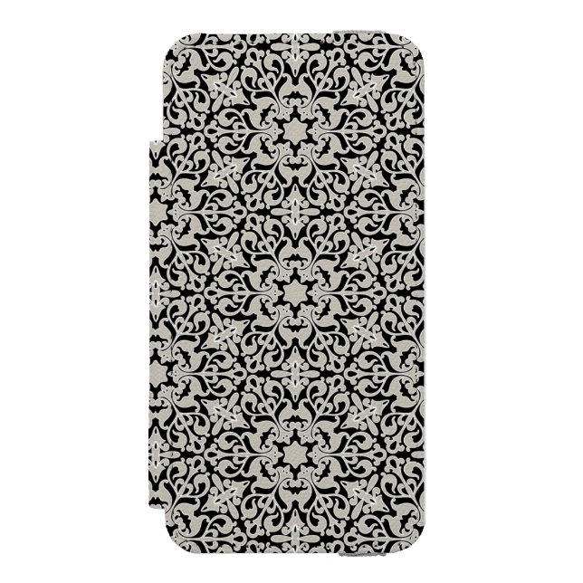 Arabiskablommönster Incipio iPhone Wallet Skal (Folio Framsidan)