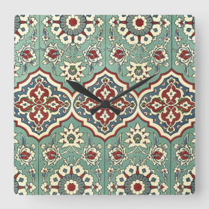 Arabiskadesign #11 på Emporio Moffa Fyrkantig Klocka