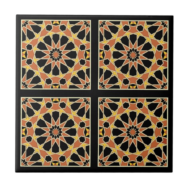 Arabiskadesign #3 på Emporio Moffa Kakelplatta (Framsidan)