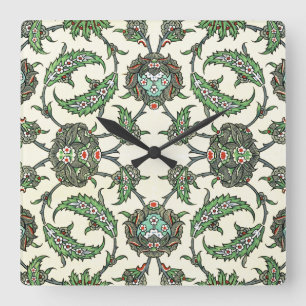 Arabiskadesign #5 på Emporio Moffa Fyrkantig Klocka