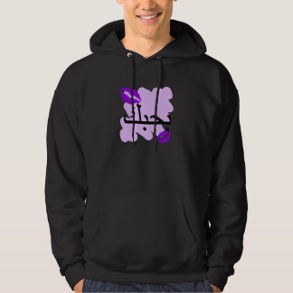 Arabiskan älskar jag dig lilor Kisses.png Hoodie