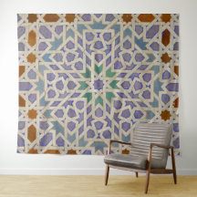 Arabiskt Geometri Medium (50 x 60 tum)-teori