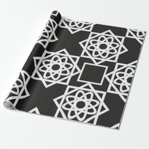 Arabiskt geometriskt mönster. Konst dekoration. Is Presentpapper