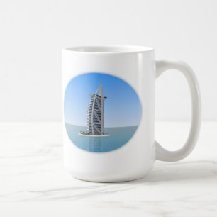 Arabiskt hotell Dubai för Burj Al: 3D modellerar: Kaffemugg