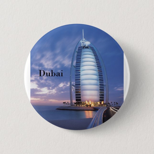 Arabiskt hotell för Dubai Burj Al (vid St.K) Knapp (Framsida)
