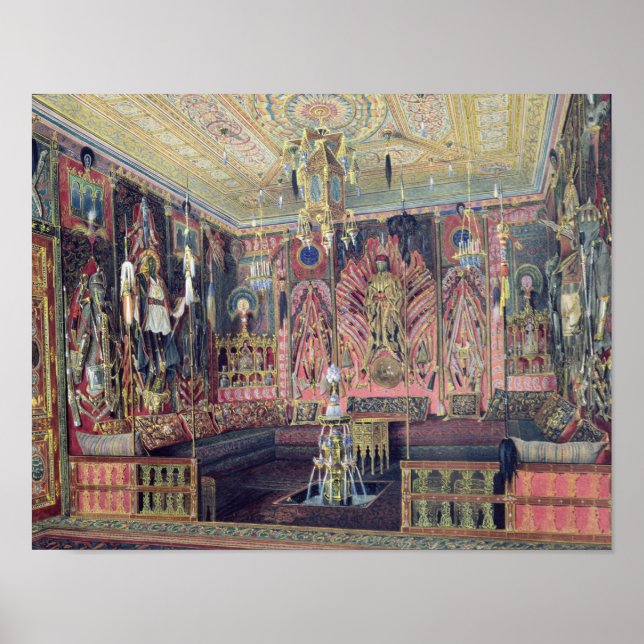 Arabiskt hus i Catherine Palace 0 Poster (Framsidan)