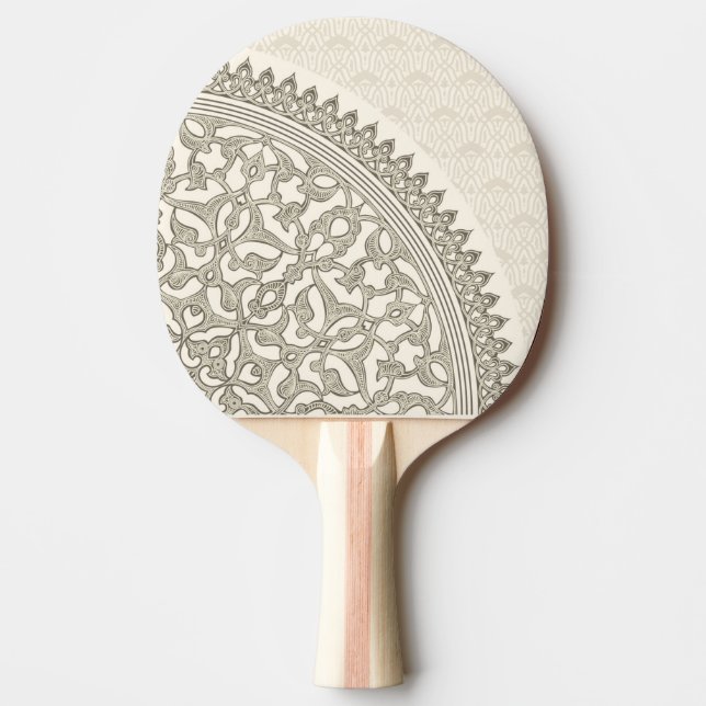 Arabiskt stilsnöre pingisracket (Framsidan)