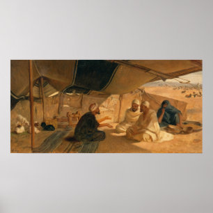 Arabs i öknen, 1871 poster