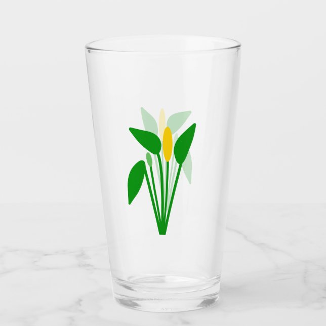Araceae Glasst cup Glaskopp (Framsida)