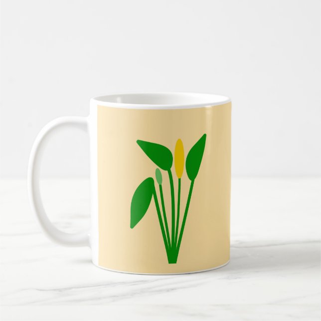 Araceae Kaffe Mugg (Vänster)