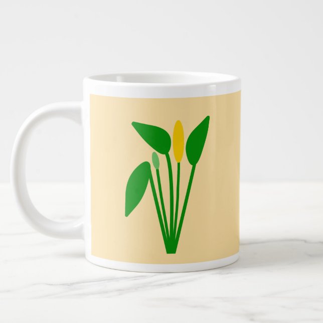 Araceae Specialmugg Jumbo Mugg (Vänster)