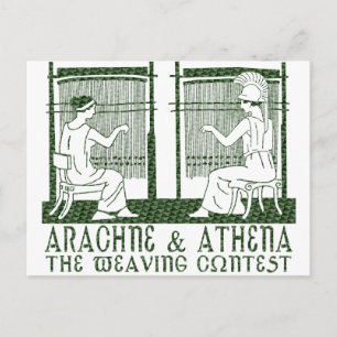 Arachne vs. Athena Vykort