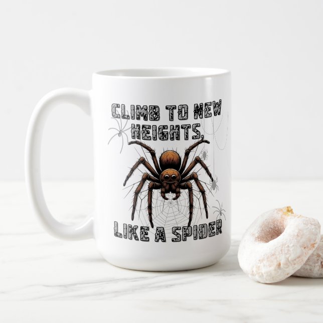 Arachnid Ascent Kaffemugg (Med munk)