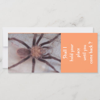 Arachnid Association Bookmark