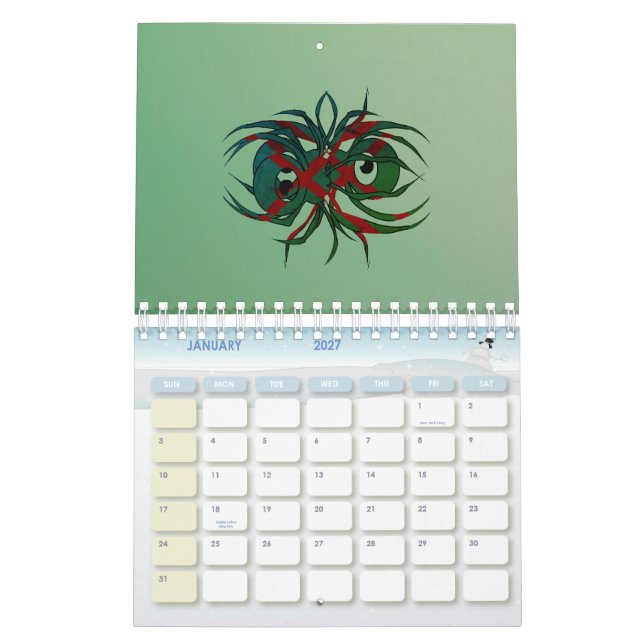 Arachnid of Despair Kalender (Jan 2027)