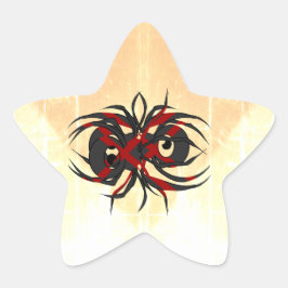 Arachnid of Despair Stjärnformat Klistermärke