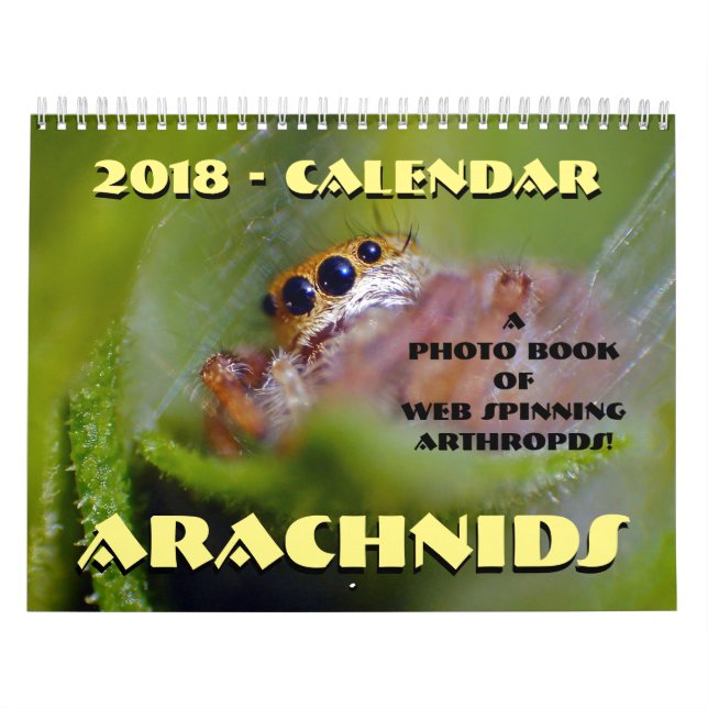 Arachnids Calendar Kalender (Omslag)