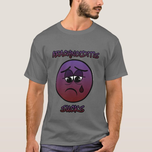 ARACHNOIDIT SUCKS T SHIRT (Framsida)