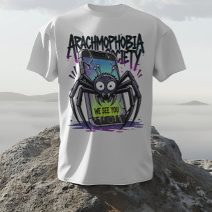 Arachnophobia Society - Vi ser dig T-Shirt