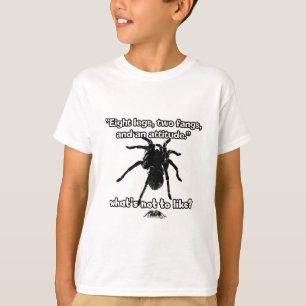 Arachnophobia - tarantelkonstdesign #16 tee shirt