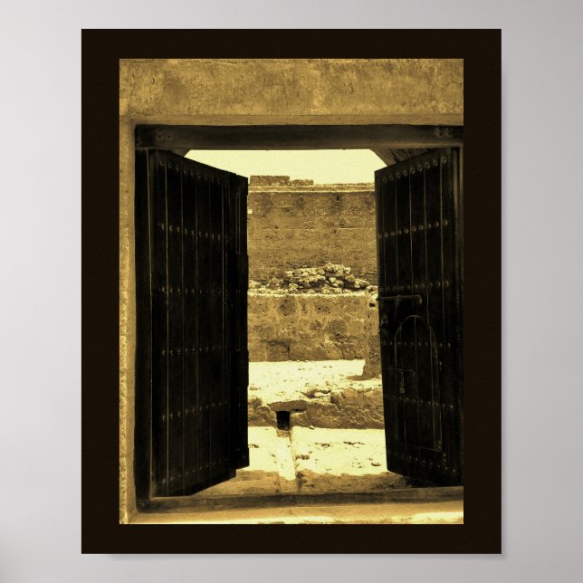 Arad Fort Entrance Poster (Framsidan)