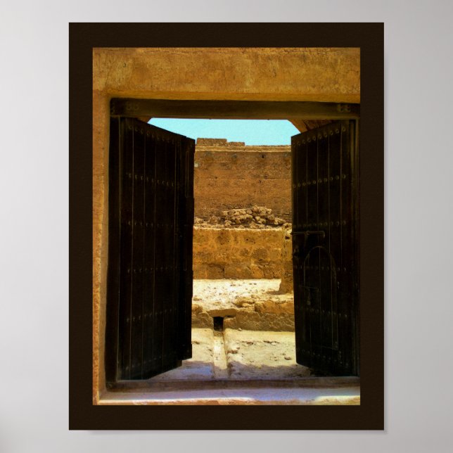 Arad Fort Entrance Poster (Framsidan)