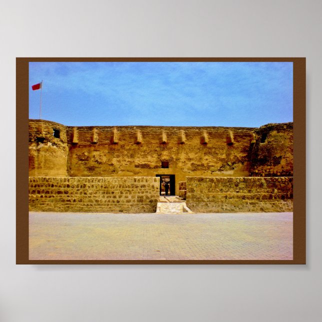 Arad Fort, Manama, Bahrain Poster (Framsidan)