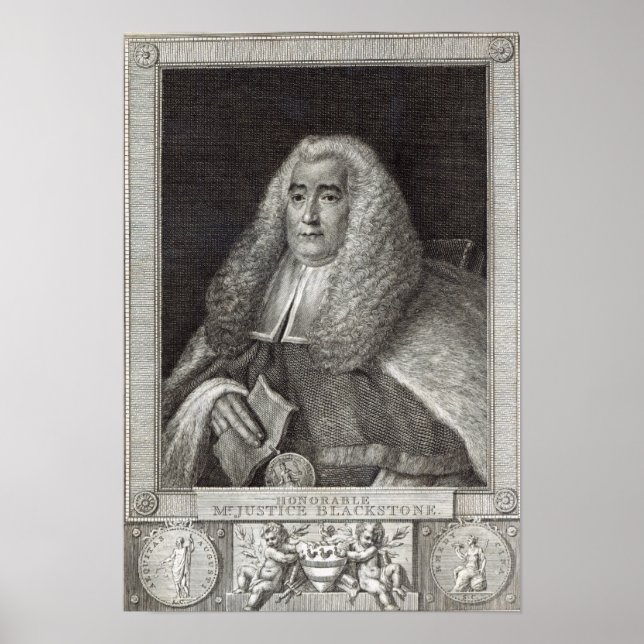 Ärade domare Blackstone Poster (Framsidan)
