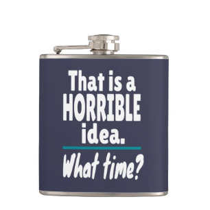 ÄRADE Idea, när? Funny Sarcastic Joke Fickplunta