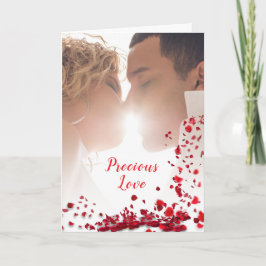 Ärade Kärlek - Ro - Kissing Couple Tack Kort