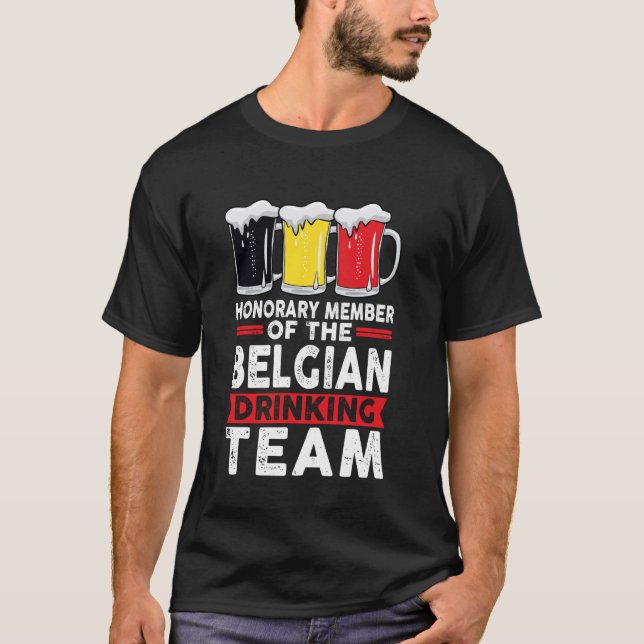 Ärade ledamot av det belgiska dricksvatteninstitut t shirt (Framsida)