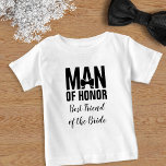 Ärade man för Brides bästa vän T Shirt<br><div class="desc">Perfekten frieri gåva till bridens bästa vän,  hedersmannen</div>