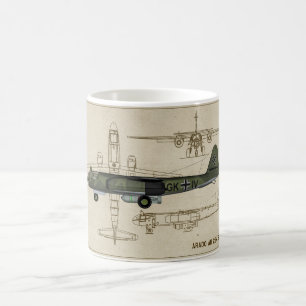Arado-Flugzeugwerke-Arado-Ar234B2 Kaffemugg