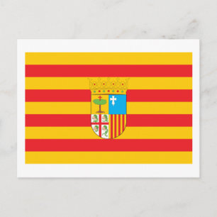 Aragon Flagga vykort
