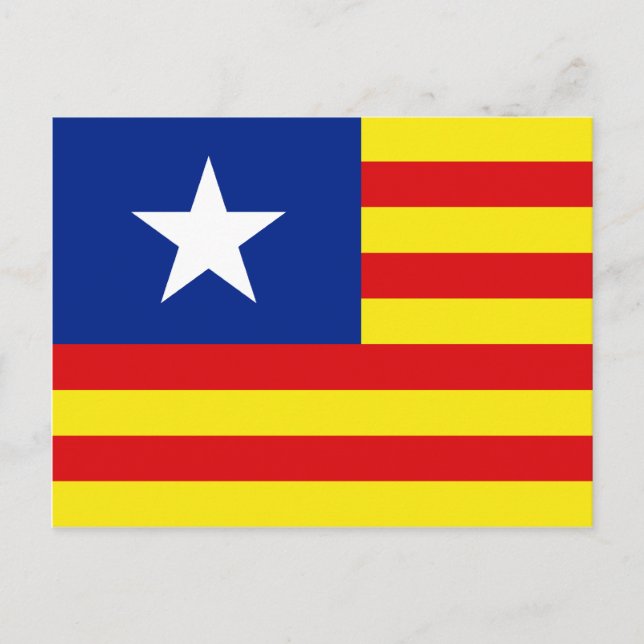 Aragon Sydkorea flagga Vykort (Framsida)
