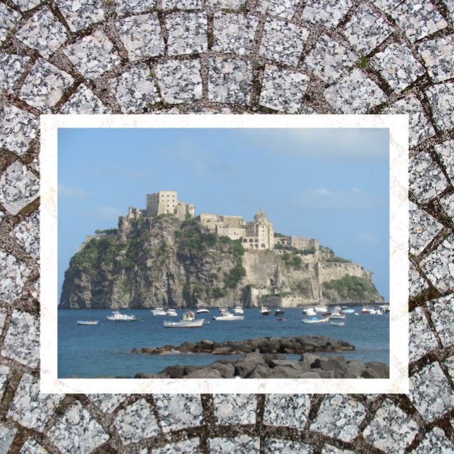 Aragonese Castle, Ischia, Italien Vykort (Skapare uppladdad)