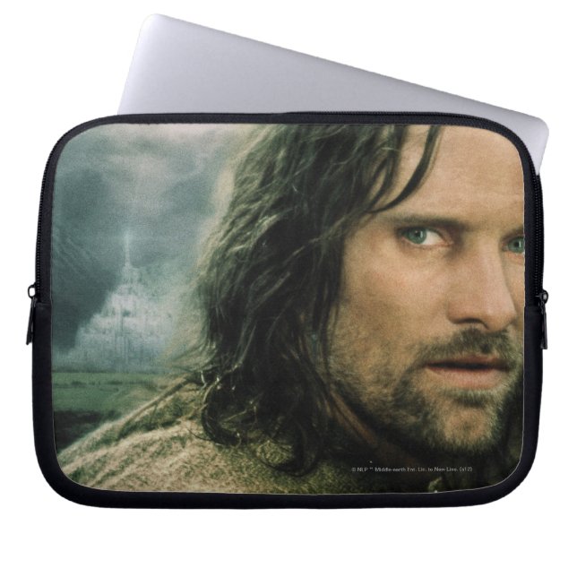 Aragorn Close Up Laptop Sleeve (Framsidan)