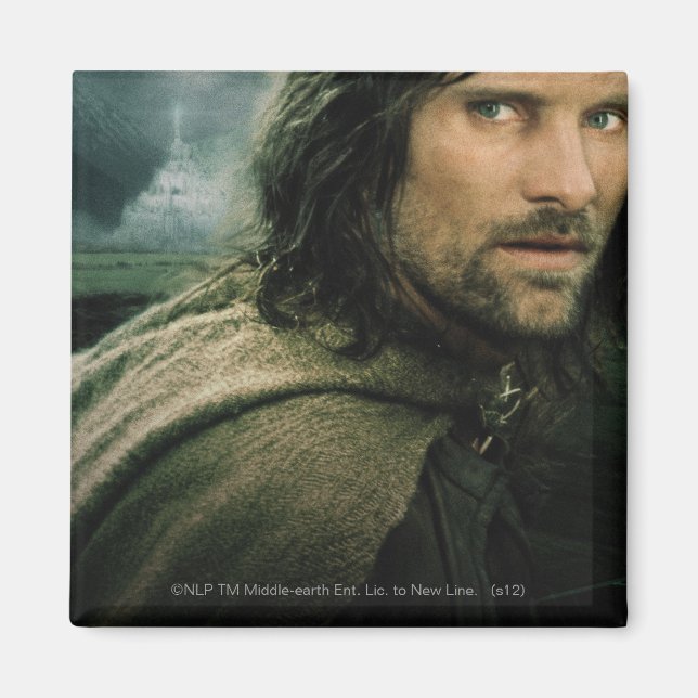 Aragorn Close Up Magnet (Framsidan)