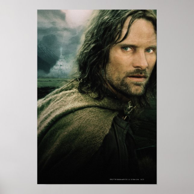 Aragorn Close Up Poster (Framsidan)