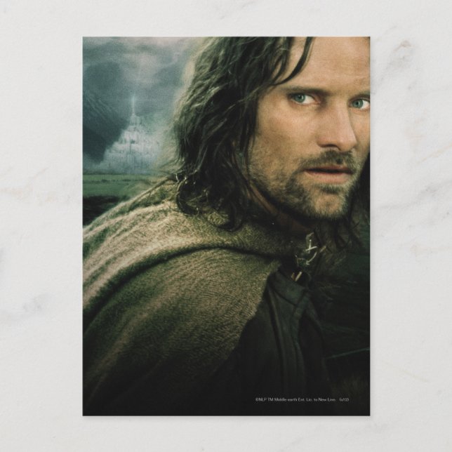 Aragorn Close Up Vykort (Framsida)