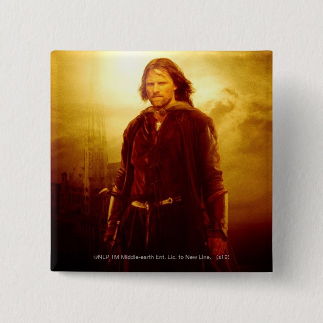 Aragorn Glowing Knapp (Framsida)