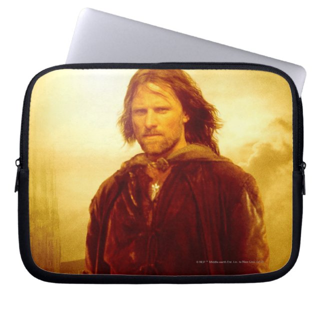 Aragorn Glowing Laptop Sleeve (Framsidan)