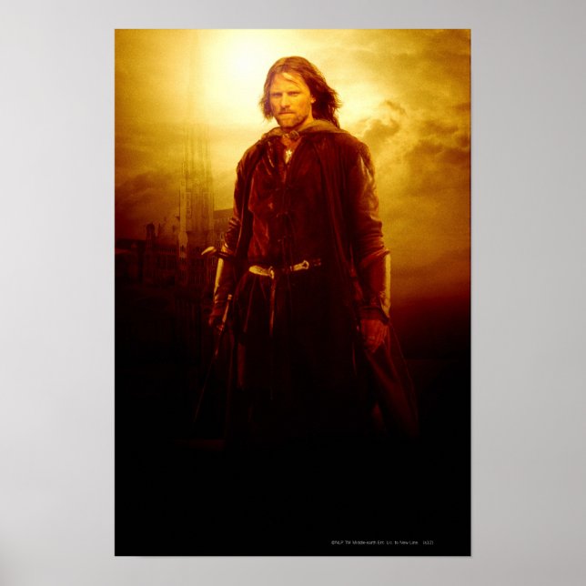 Aragorn Glowing Poster (Framsidan)