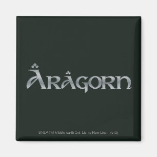 Aragorn logotyp magnet