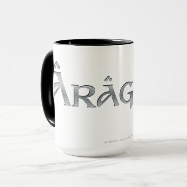 Aragorn logotyp mugg (Framsida vänster)