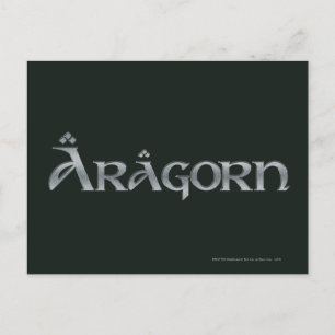 Aragorn logotyp vykort